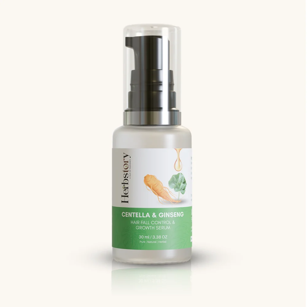 Herbstory Centella & Ginseng Hair Fall Control & Hair Growth Serum